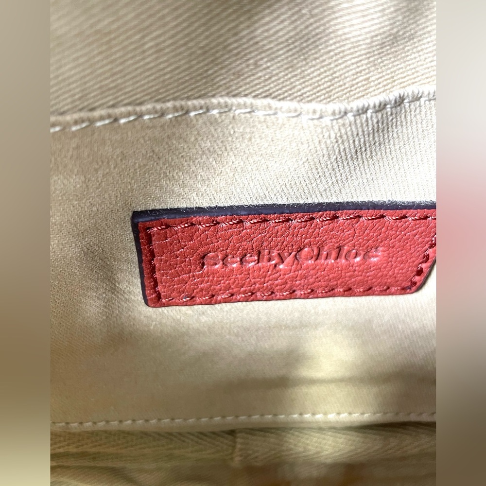 See By Chloe Hana Camera Bag. Fadded Red. - Picture 14 of 16